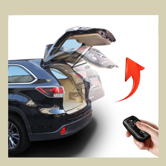 奥迪A6L电动后尾门